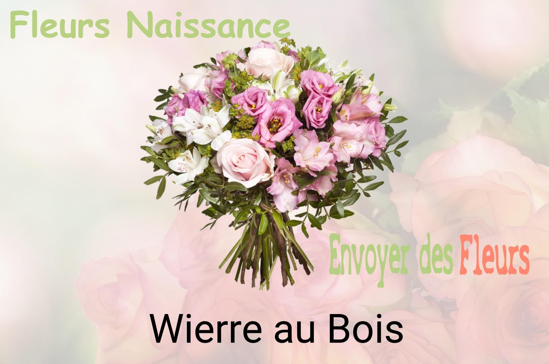 Bouquet de fleurs de naissance livré à Wierre-au-Bois