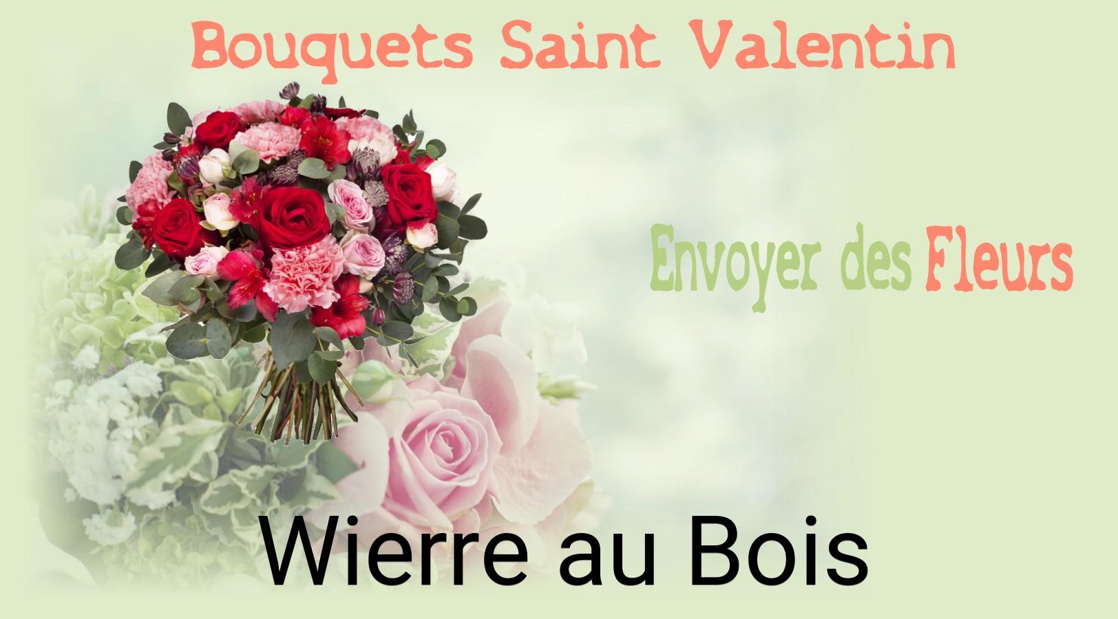 Roses de Saint-Valentin livrées à Wierre-au-Bois